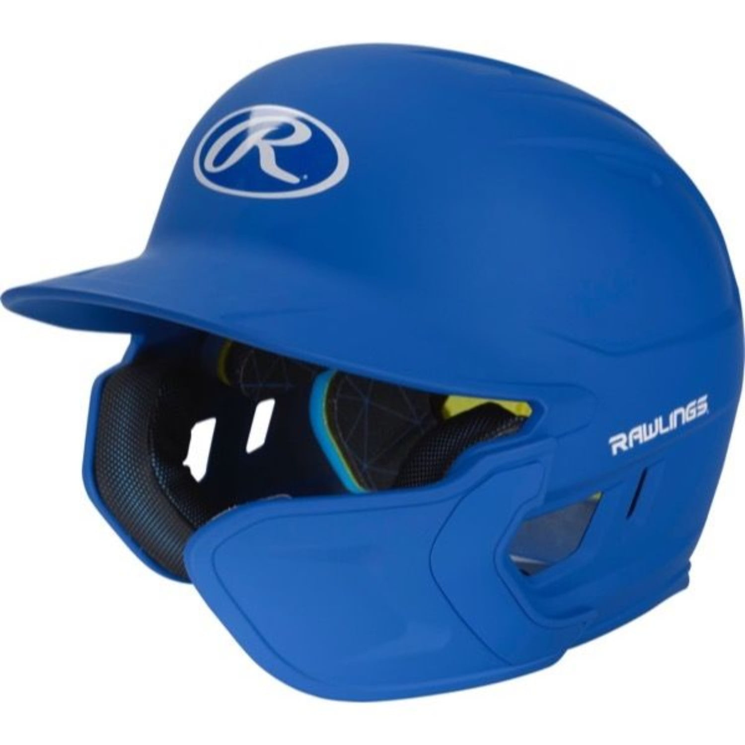 Rawlings Mach Junior 1-Tone Matte Baseball Helmet with Right Hand Batting EXT Flap
