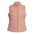 thumbnail image 1 of Chaleco George para Mujer, Acolchado Costuras Chevron Rosa Talla Eg, 1 of 4
