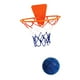 thumbnail image 3 of Pelota de baloncesto silenciosa con aro para niños, pelota ligera y de poco ruido, pelota educativa para palmaditas, pelota silenciosa que rebota, 3 of 8