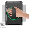 thumbnail image 5 of Funda Infantil a Prueba de Golpes para iPad 10.2 7.° (2019) / 8.° (2020), Funda Robusta Reforzada con Agarre Manual y Soporte Giratorio para iPad 7/8 de 10.2 Pulgadas. (Negro), 5 of 5
