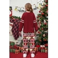 thumbnail image 4 of Arshiner Girls' Clothing Sets Sweatsuits Long Sleeve Color Block Pullover Sweatshirts and Lounge Pants with Pocket, 4 of 5