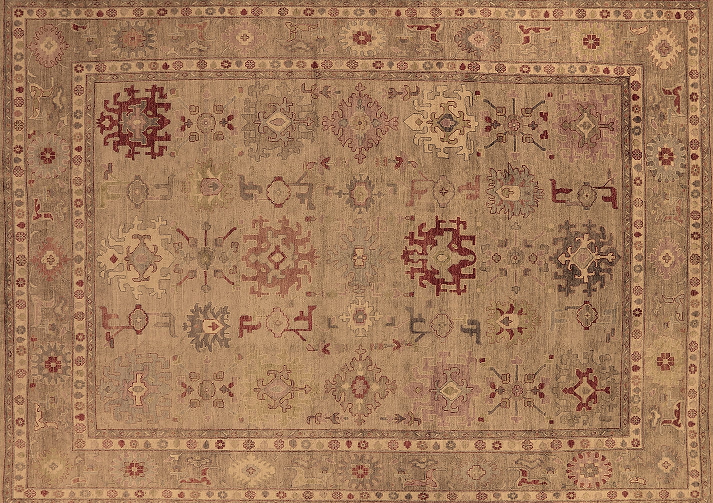 Ahgly Company Indoor Rectangle Oriental Brown Industrial Area Rugs, 8 ...