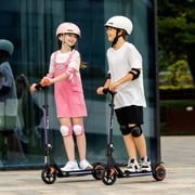 5TH WHEEL KS05 Kids Electric Scooter for Ages 8+, Foldable E Scooter with 130W Motor, Up to 10 MPH & 5 Miles Range, 3 Speed Modes, LED Display, Adjustable Height, UL 2272
