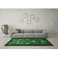 thumbnail image 3 of Ahgly Company Indoor Rectangle Persian Emerald Green Traditional Area Rugs, 7' x 10', 3 of 4