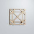 thumbnail image 5 of Ekena Millwork 7 3/8"W x 7 3/8"H x 1/4"T Extra Small Buxton Decorative Fretwork Wood Wall Panels, Alder, 5 of 15