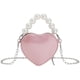 thumbnail image 1 of Bolso bandolera pequeño de moda con forma de corazón Bolso bandolera de noche con forma de corazón, 1 of 8