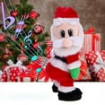 thumbnail image 3 of Papá Bailarín Musical Eléctrico Que Canta y Baila, Figura de Papá Que Mueve la Cadera, Juguetes con Caderas Retorcidas, Regalo de Navidad y Año, 3 of 5