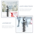 thumbnail image 4 of KAKOWELY Snow Gauge Christmas Elk Snow Measuring Device Gauge Snow Measurement Ruler,35.43"X5.31"X0.08", 4 of 5