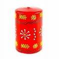 thumbnail image 1 of Nobunto PCGB3MAS-RED Bougies Peintes à la Main & Commerce Équitable avec Design Rouge Masika&44; Pilier, 1 of 2
