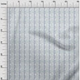 thumbnail image 2 of oneOone Polyester Lycra Fabric Leaves & Floral Block Printed Craft Fabric BTY 56 Inch Wide, 2 of 4