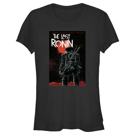 Junior's Teenage Mutant Ninja Turtles The Last Ronin Issue 1 Cover  Graphic Tee Black X Large