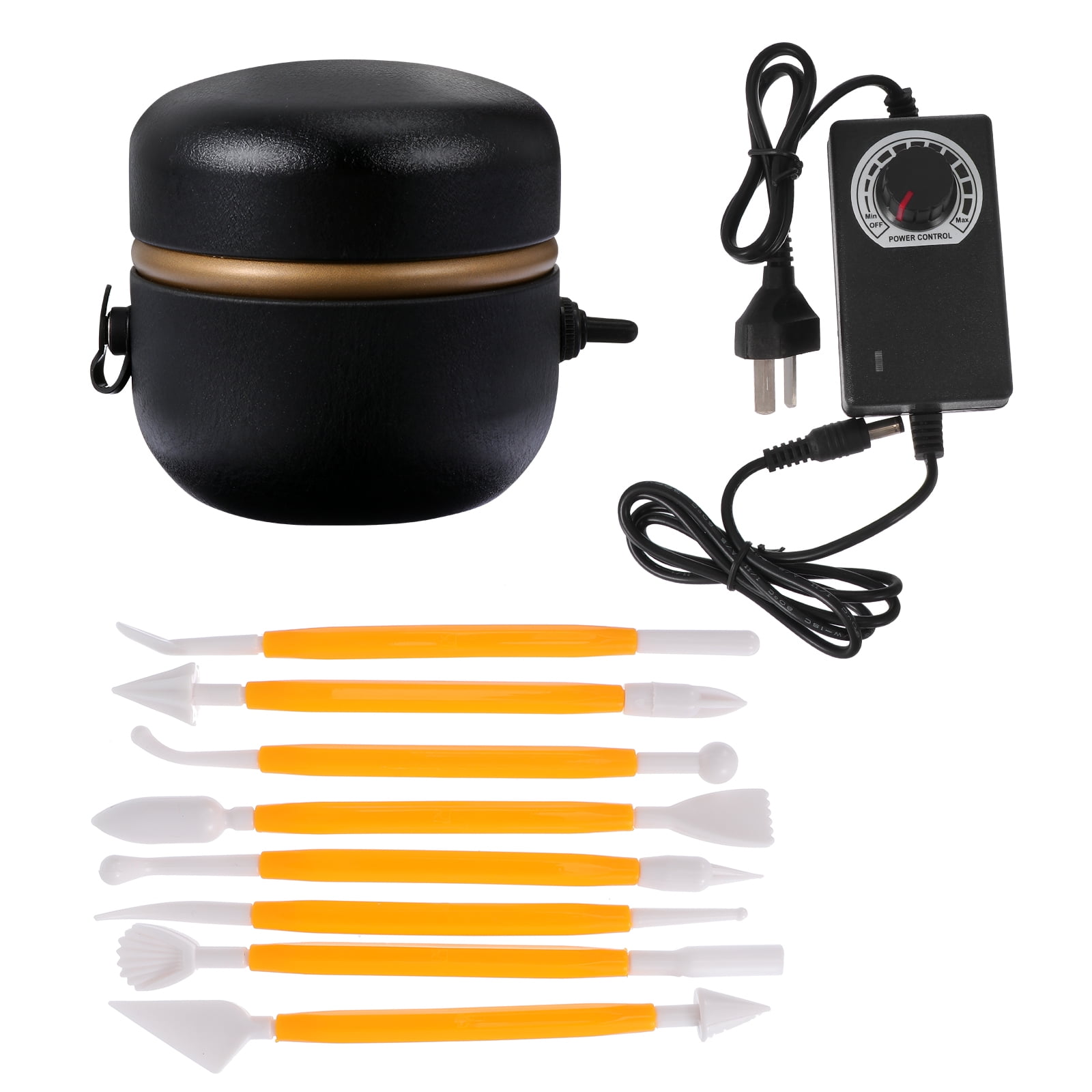 OUNONA 1 Set Mini Electric Pottery Wheel Portable Polymer Clay Machine