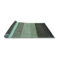 thumbnail image 2 of Ahgly Company Indoor Square Abstract Light Blue Contemporary Area Rugs, 5' Square, 2 of 4