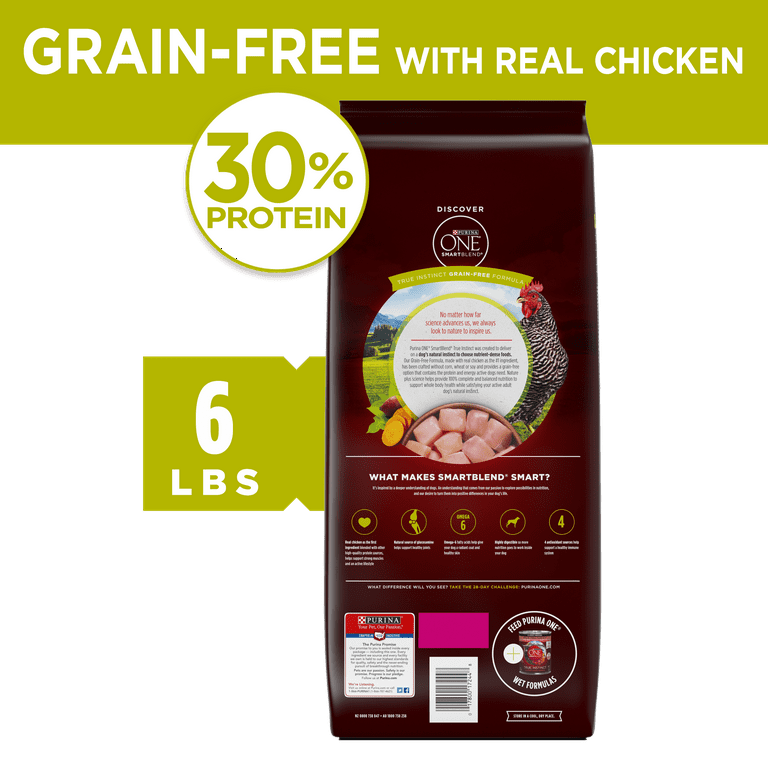 Purina one grain cheap free dog food