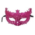 thumbnail image 3 of Runquan Glitter Masquerade Costumes Accessory Night Prop Fancy Dress Half Cover Eye for Rose Red, 3 of 7