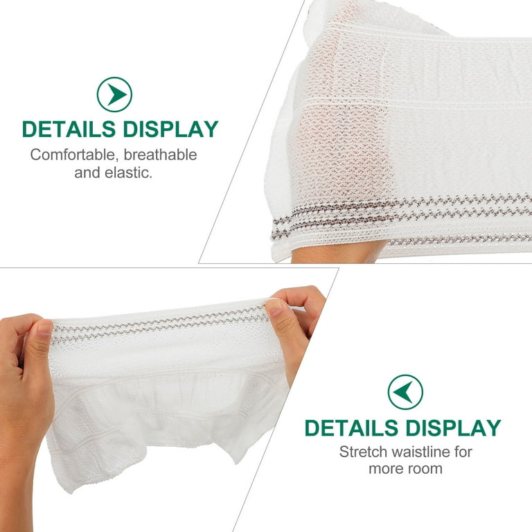 3 Pcs Washable Underwear Leak-proof Sanitary Pant Adult Diaper Pants  Elastic Multipurpose Nappy Elder