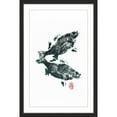 thumbnail image 3 of "Fish Reflection" Framed Painting Print, 3 of 5