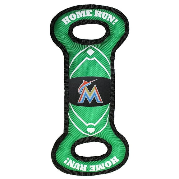Pets First MLB Miami Marlins Dogs & Cats Durable and Heavy Duty Nylon Field Toy