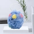thumbnail image 5 of Vacemry Under $5 Bath Shower Loofah, Exfoliating Body Scrubber with Hanging Loop, Mesh Bath Sponge for Shower Gel Lather, Gentle Skin Cleansing Pouf for Daily Use, Bathing Accessory for Body Wash, 5 of 6