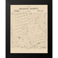 thumbnail image 2 of Abrams 12x14 Black Modern Framed Museum Art Print Titled - Martin County Texas - Abrams 1894, 2 of 5