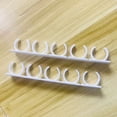 thumbnail image 6 of Pack of 4 Spice Clips Gripper Organizer Holds 20 Spice Jars - Pantry and Inside Cabinet Organization 3M Adhesive Spice Rack, 6 of 13
