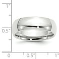 thumbnail image 2 of Primal Gold 14 Karat White Gold 7mm Standard Comfort Fit Wedding Band Size 5, 2 of 11