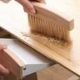 thumbnail image 5 of Mini Dustpan and Brush Set Wood Small Metal Dust Pan Natural Table Top Handy Brush for Sweeping, 5 of 5