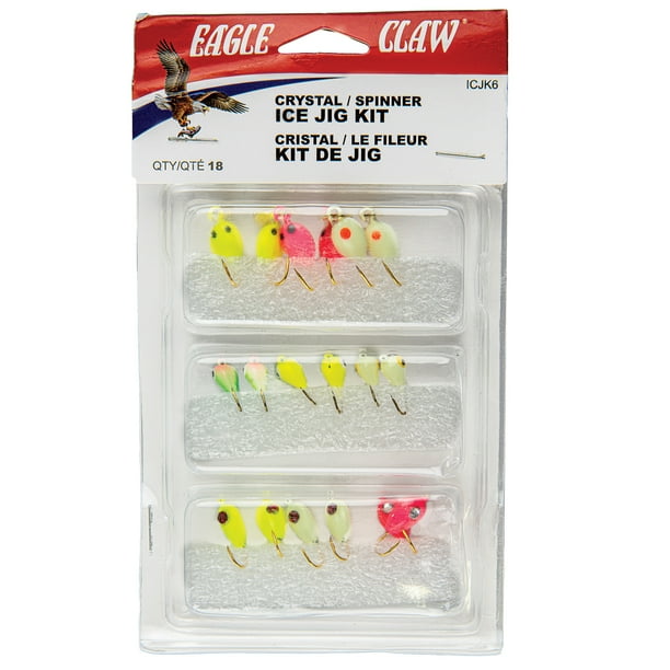 Eagle Claw Ice Jewel Jig Assortment Kit