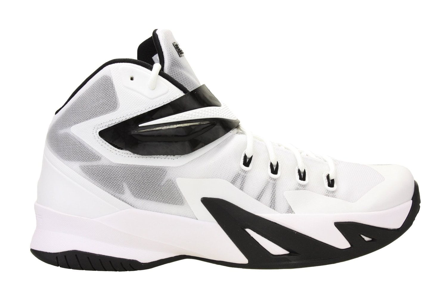 Nike Men's Lebron VIII tb Basketball Shoes-White/Black - Walmart.com