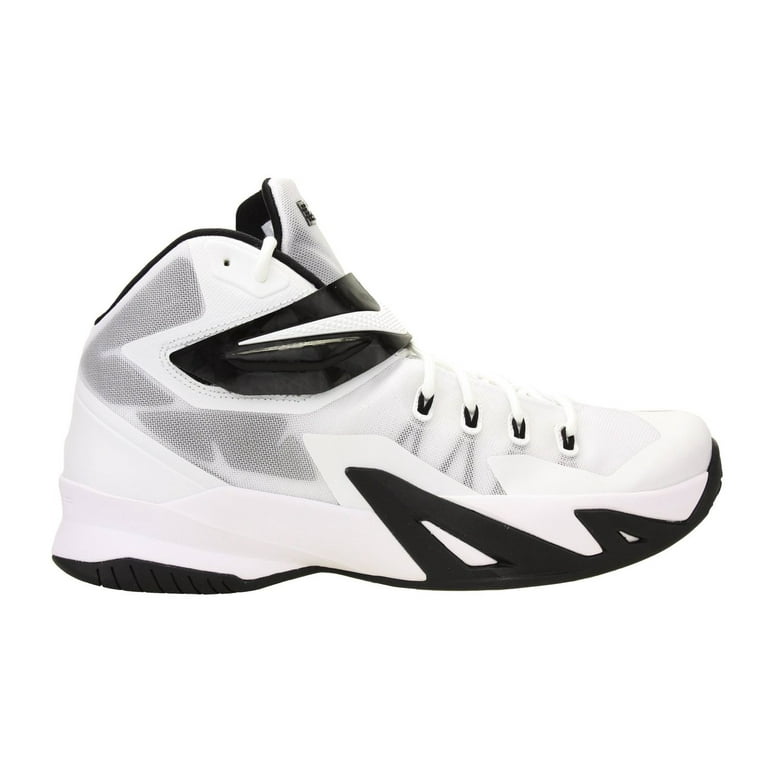 Plano Converger Armario Nike Men's Lebron Soldier VIII tb Basketball Shoes-White/Black - Walmart.com