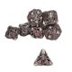 thumbnail image 4 of 7pcs Octopus Pattern Dice Portable Brass Exquisite Hollow Polyhedral Dice Props for Role Playing Game, 4 of 4