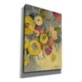 thumbnail image 2 of Epic Graffiti 'Yellow Floral Duo I' by Silvia Vassileva, Canvas Wall Art, 18"x26", 2 of 3