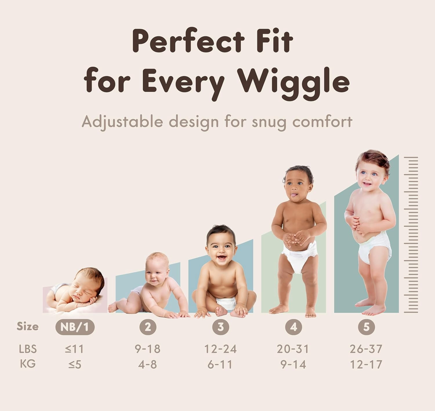 MANEKI Baby Disposable Baby Diapers Size 2 (9-18 lbs) 66 Count, Up to 12-Hour of Comfort, Leak Protection, Super Absorbent, Hypoallergenic (Select for More)