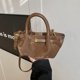 thumbnail image 3 of Bolso de mano con cordón informal de moda 2025, nuevo bolso de hombro retro esmerilado, bolso de axila versátil de alta gama, 3 of 5