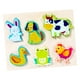 thumbnail image 5 of Rompecabezas de madera con colores y formas: juegos de desarrollo cognitivo para bebés y niños pequeños. Animal B, 5 of 9
