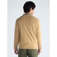 thumbnail image 3 of Free Assembly Men's V-Neck Sweater with Long Sleeves, Midweight, Sizes XS-3XLT, 3 of 6