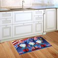 thumbnail image 5 of fsxdhpcsgfc Flag Doormat 4th Of July Independence Day Non Bath Rugs US Flag Floor Mat Entrance Front Door Rug For Home Living Room Bathroom Heat Holder Blanket Extremely Soft Blanket Wrestling, 5 of 5