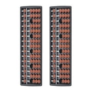 2 Pcs Abacus Educational Small Kid Soroban for Kids Counting Traditional Children