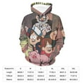 thumbnail image 2 of Gravity Falls Casual Pullover Hoodie Unisex Hooded Sweatshirt Novelty 3D Graphic Long Sleeve Sweater with Pocket L, 2 of 8