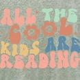 thumbnail image 3 of CafePress - All The Cool Kids Are Reading T Shirt - Women's Nightshirt, 3 of 4