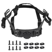 Tactical Helmet Strap Adjustable Chin Strap Inner Suspension System with Bolts and Screws for Tactical Fast Airsoft Helmets