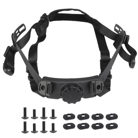 Tactical Helmet Strap Adjustable Chin Strap Inner Suspension System with Bolts and Screws for Tactical Fast Airsoft Helmets