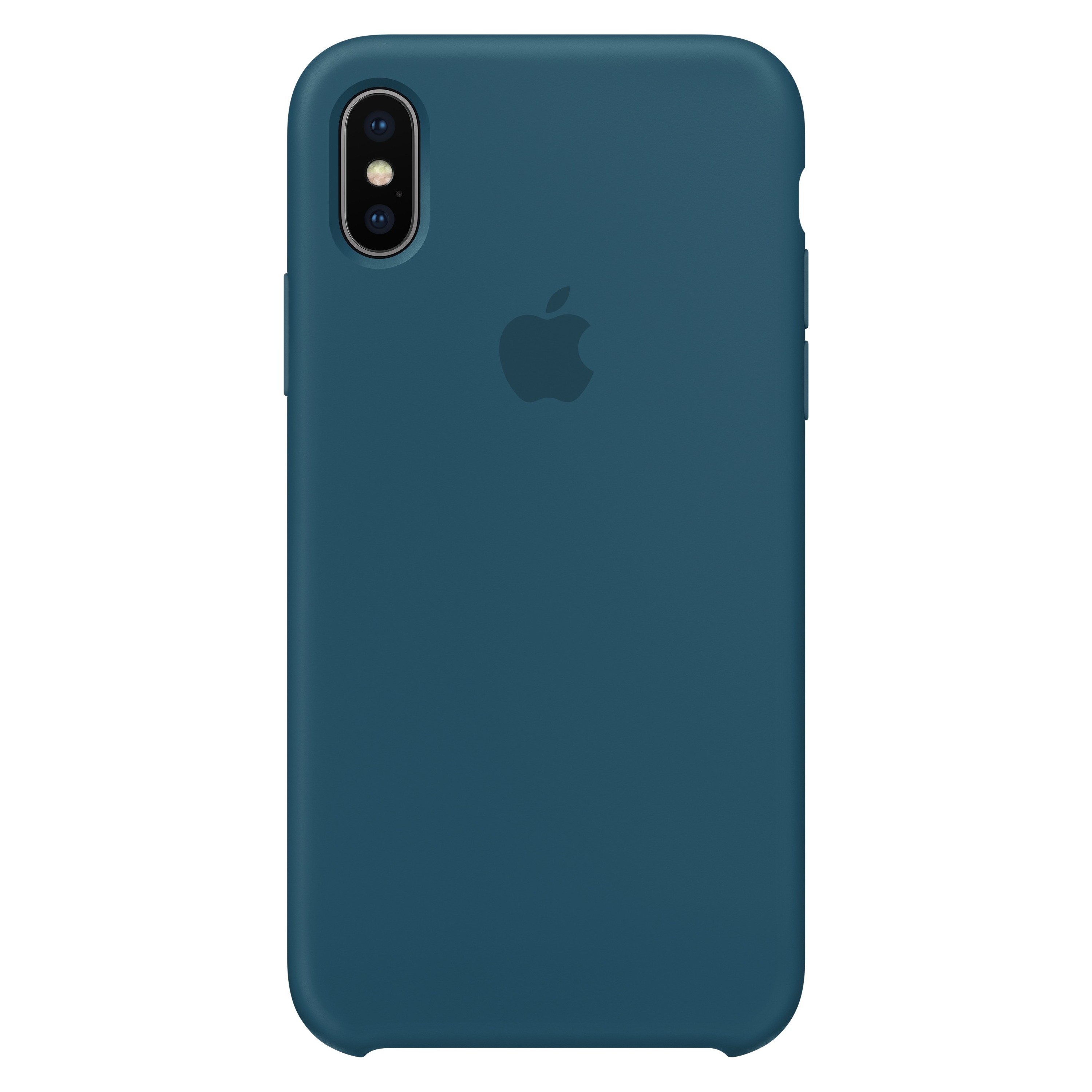 Refurbished Apple MR6G2ZM/A Silicone Case for iPhone X - Cosmos Blue - image 4 of 5