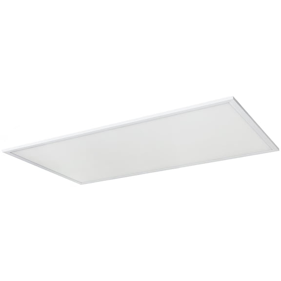 Diodesy- Pack of 2 LFX/2X4/60W/DLC/30K/D/MV/0-10V/2PK 2x4Ft Rectangle LED Flush Mount Ceiling Light, Flat Panel Lay-in Fixture, 3000K Soft White, 60W, Recessed Downlight for Bedroom/Kitchen, 100-277V