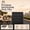 Grey, variant on 58-Piece Interlocking Deck Tiles, 12 x 12 in Waterproof Plastic Snap-Lock Patio Flooring with Edge & Corner Trims