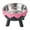 Pink, variant on Pet Bowl Stainless Steel Pet Bowl Elevated Design Anti-Slip Base Double Layer Feeding Dish for Cats and Dogs Non-Slip Food Water Bowl Easy Clean Pet Feeder Cat Dish