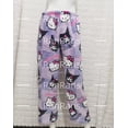 thumbnail image 2 of Miniso Sanrio Kuromi-pantalones de pijama holgados para mujer, ropa de estar por casa con dibujos animados, Hello Kitty, dos piezas, 2 of 5