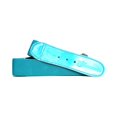 thumbnail image 1 of Cinturon Beisbol Softbol Beisbolmania Elastico Punta de Piel Cromada Ajustable infantil Turquesa Ajustable, 1 of 1