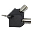 thumbnail image 3 of Miangastore Stainless Steel Disk Brake Rotor Lock Red 1Set 2.2x0.94x1.77in, 3 of 8