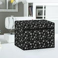 thumbnail image 4 of ZIATUBLE Dog Paw Sewing Machine Protective Cover Cute Pattern Sewing Machine Protect Cover Soft Sewing Machine Protector Cover with Storage Pocket and Carrying Handle Living Room, 4 of 7